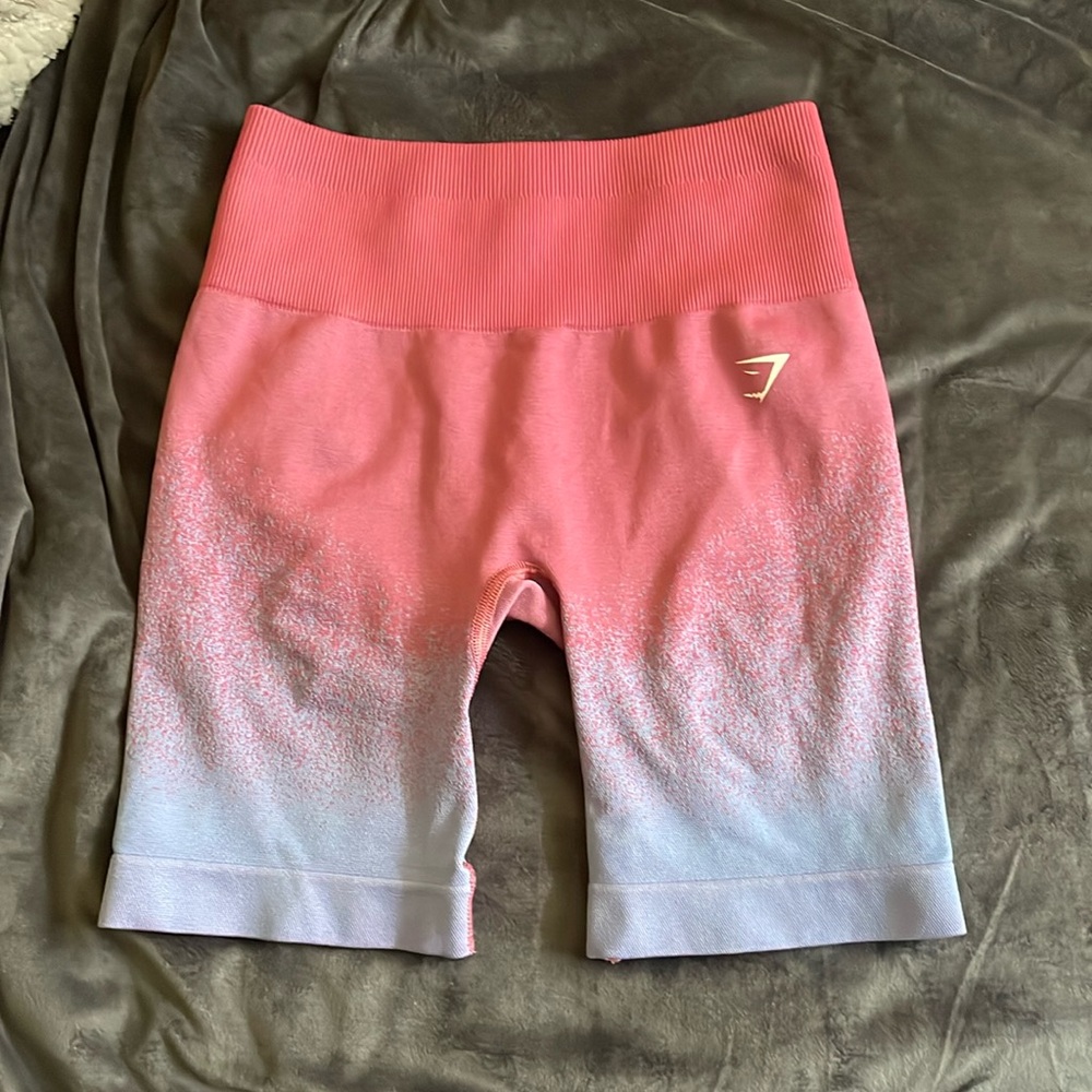Gymshark ombré biker shorts